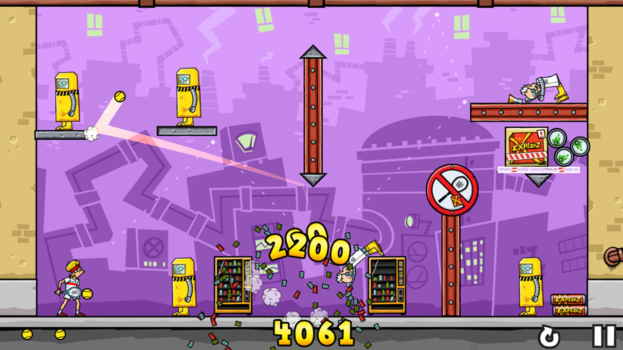 Tennis in the Face Screenshot 2